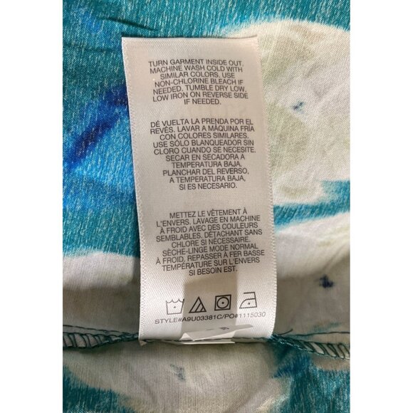 Angels Forever Young Green Floral Midi Dress Womens Size Small - Picture 11 of 11